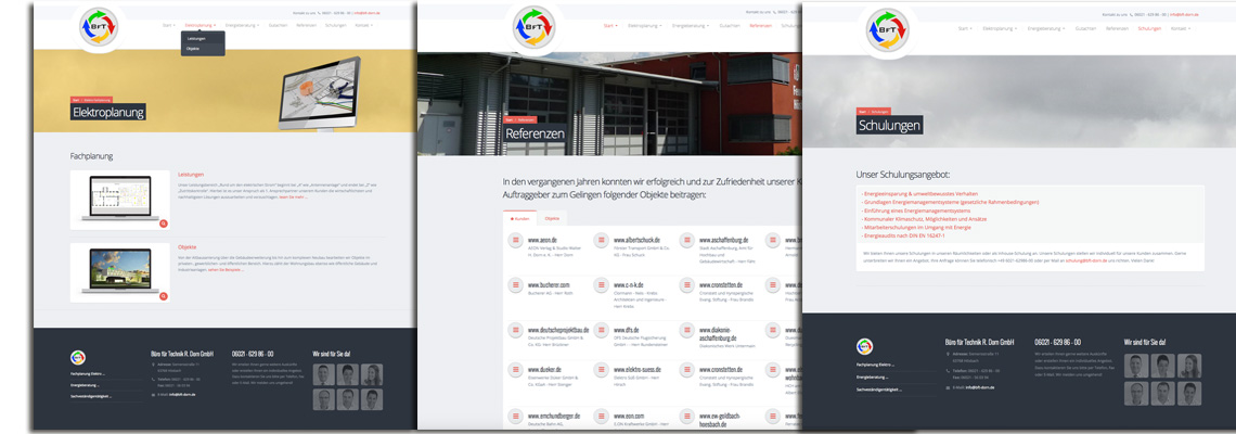 Homepage Gestaltung und Programmierung Aschaffenburg Frankfurt